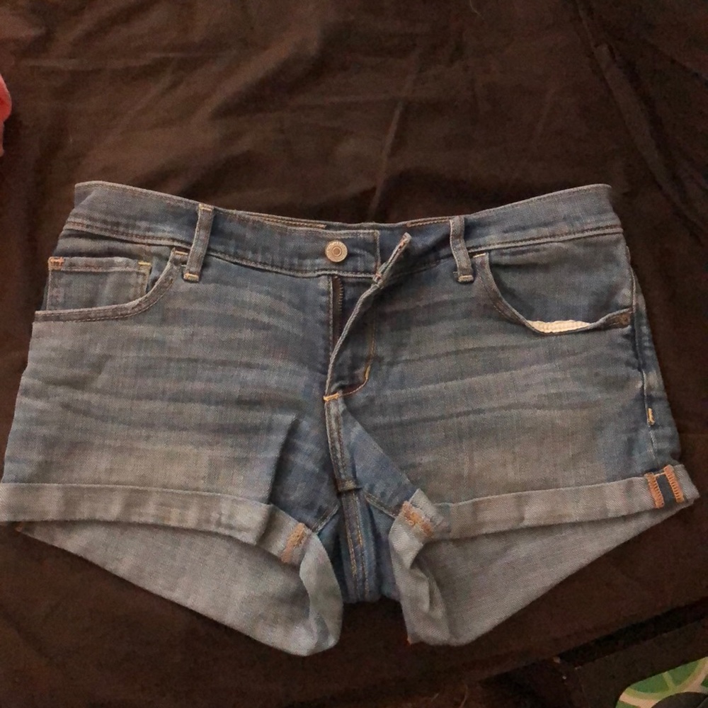 Abercrombie & Fitch denim shorts size 8